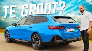 De ultieme leasebak? | BMW i5 Touring 2024 getest