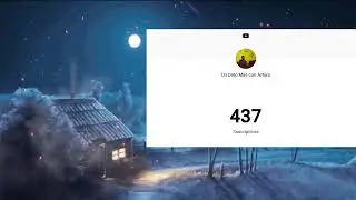 Música para poder dormir, Relajante, sueño profundo. Conteo en tiempo real de suscriptores.