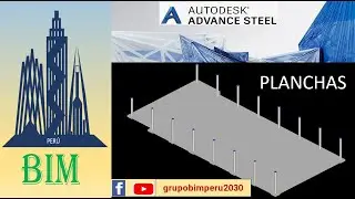 10. MODELADO DE PLANCHAS EN EL ADVANCE STEEL.