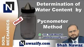 Pycnometer Method for Water Content