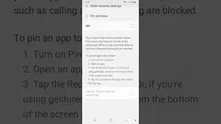 Pin windows 🪟 in any android mobile phone 