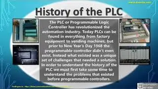 Evolution of PLC.
