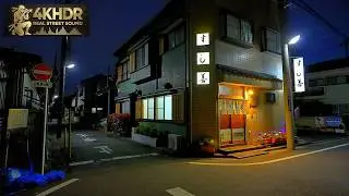 Quiet Suburban Walk in Tokyo from Dusk to Night | Japan 4K HDR