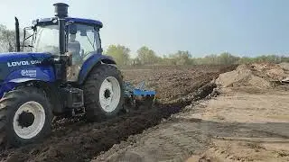Проходка трактора