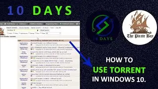 How to use torrent in windows 10