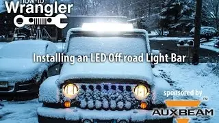 Auxbeam LED Offroad Light Bar Installation and Setup