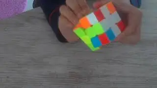 Обучение собирания кубика рубика 1 слой