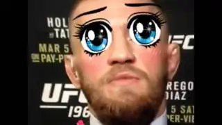 Conor McGregor with Anime Eyes