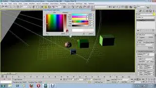 Target Lighting by 3ds max