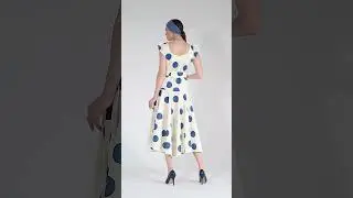 Платье в горох летнее LO молочное Артикул: 0324100302