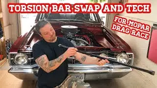 Swapping Mopar torsion bars for better drag race action!