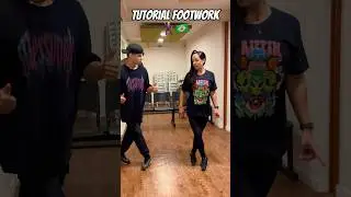 TUTORIAL FOOT WORK 😳🇧🇷✨👟 #shuffledance