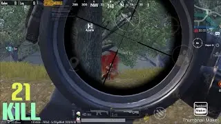 RASGELE TAKIMLA 21 KILL ALDIK GAMEPLAY PUBG MOBILE