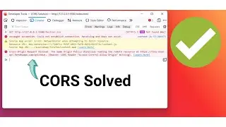 CORS Error Fixed | JavaScript