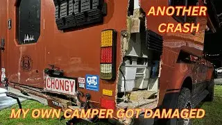 My truck camper got rear ended (26th July 2024)