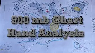 500mb Chart Hand Analysis - Timelapse