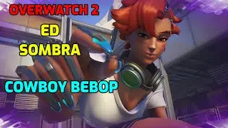 ED Sombra Skin (Cowboy Bebop x Overwatch 2) Overwatch 2 Collab Skin.