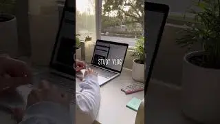 Saturday study vlog, golden hour ⛅️ study inspo, study motivation