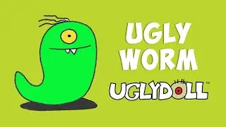 Ugly Worm from Uglydolls 🐛| Drawing & Coloring For Kids 🌈