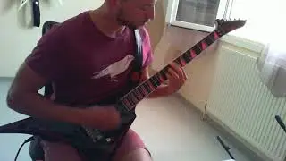Daath  The unbinding truth guitar playthrough (intro lead Drop C)