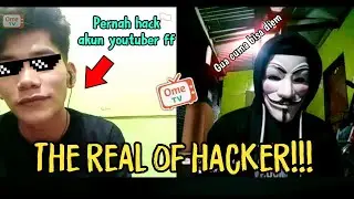 Ketemu hacker asli di ome tv🔥|| pernah ngehack akun youtuber ff!!! 😱
