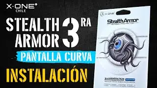 Stealth Armor X-ONE para Pantallas Curvas - Instalación