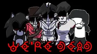 Friday Night Funkin' - Monochrome, But Every Turn A Different Cover Is Used