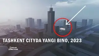 Tashkent Cityda  yangi bino qurilishi boshlandi