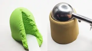 Kinetic Sand Comfortable sand sounds ASMR 012