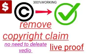 how to remove copyright claims