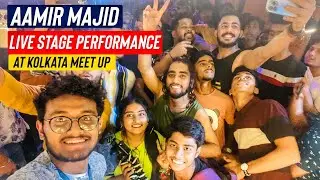 @aamir__majid Live Performance at Kolkata Meet-up