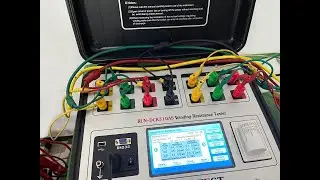 10A 3 phase winding resistance tester
