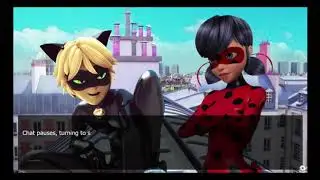 Love!Noir An Adrien Agreste Dating Simulator Part 1 (Fan Made Miraculous Ladybug Game Lets Play)