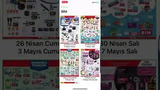 Market kataloglarını bu uygulama üzerinden takip edebilirsiniz