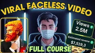 How To Create a Viral Faceless YouTube Channel With AI ($7,590/Month)