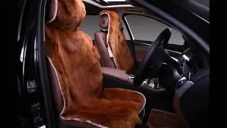 Меховые накидки на сидения автомобиля от 