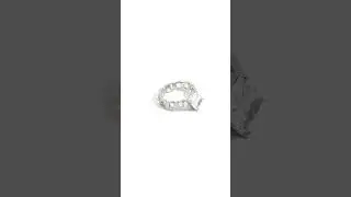 Purpleluck Giovanna Silver Chain Ring