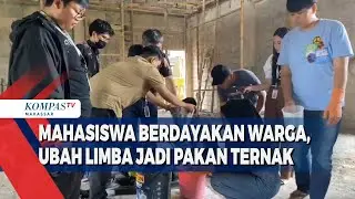 Mahasiswa Berdayakan Warga, Ubah Limba Jadi Pakan Ternak