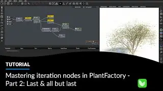 Mastering iteration nodes in PlantFactory - Part 2