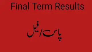 Virtual University Final Term Results 2023 Updated