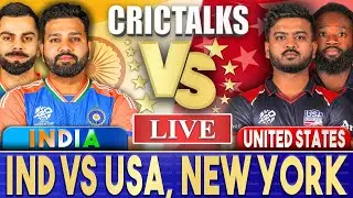 Live: IND Vs USA, New York | Live Scores & Commentary | India vs United States | ICC T20 World Cup