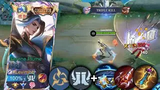 NEW LING TANK BEST BUILD & EMBLEM 100% BROKEN (RECOMMENDED) | LING FASTHAND USING TANK BUILD 2024!!