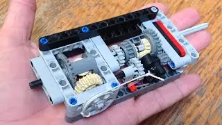 Compact and Smooooth Lego Automatic 2 Speed Gearbox
