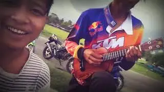 #iseng iseng berhadiah part 2 makan daging anjing dengan sayur koolllll @pantai timur #pangandaran