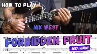 Forbidden Fruit - Nik West - Bass Tutorial