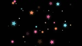Colorful Starts Lighting Video Effect | Video Overlay 118 | Particles Effect | No Copyright Effect