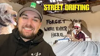 STREET DRIFTING in ABANDONED TOWN?! (Insane Find)