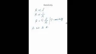 Resistivity. | IGCSE Physics Extended 0625. 