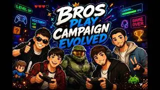 Bros play Halo: Campaign evolved on legendary (mission 1: The Pillar of Autumn)