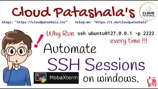 Automating SSH Session in MobaXTerm | Editing remote file editing on Ubuntu Server. | 